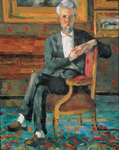 Victor Chocquet Seated by Paul Cézanne